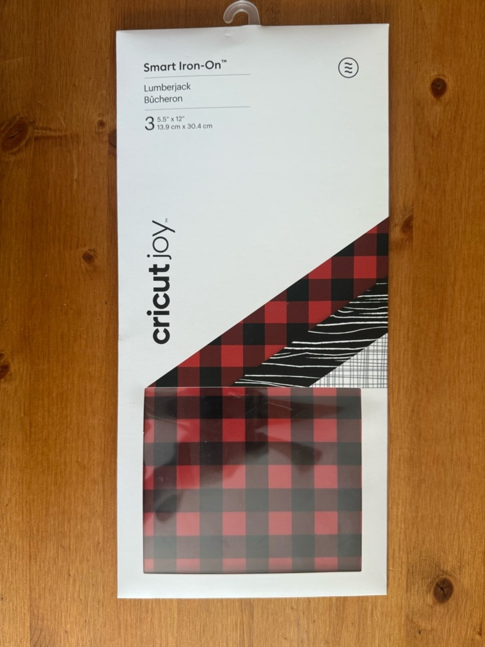Cricut Joy Smart Iron-on Lumberjack